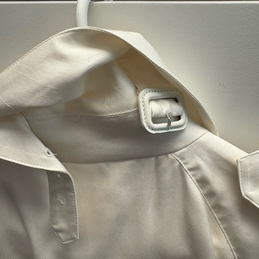 100% Silk Trench Coat - Picture 3 of 7
